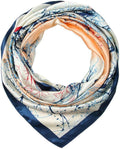 35X35 Large Square Satin Hair Scarf for Women – Silk-Feel Head Wrap, Night Protection, Fashion Bandana & Headscarf